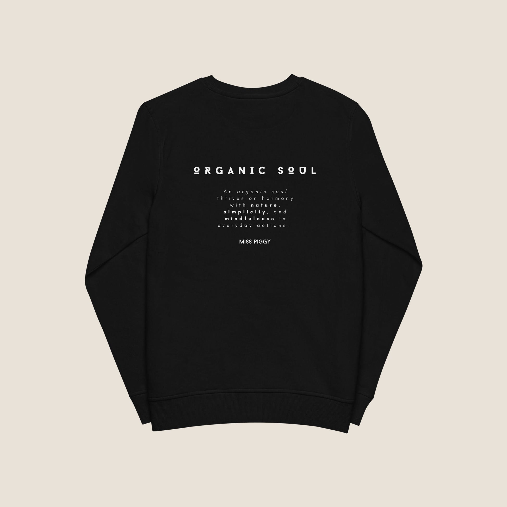 BLACK ORGANIC SOUL Organic Sweater