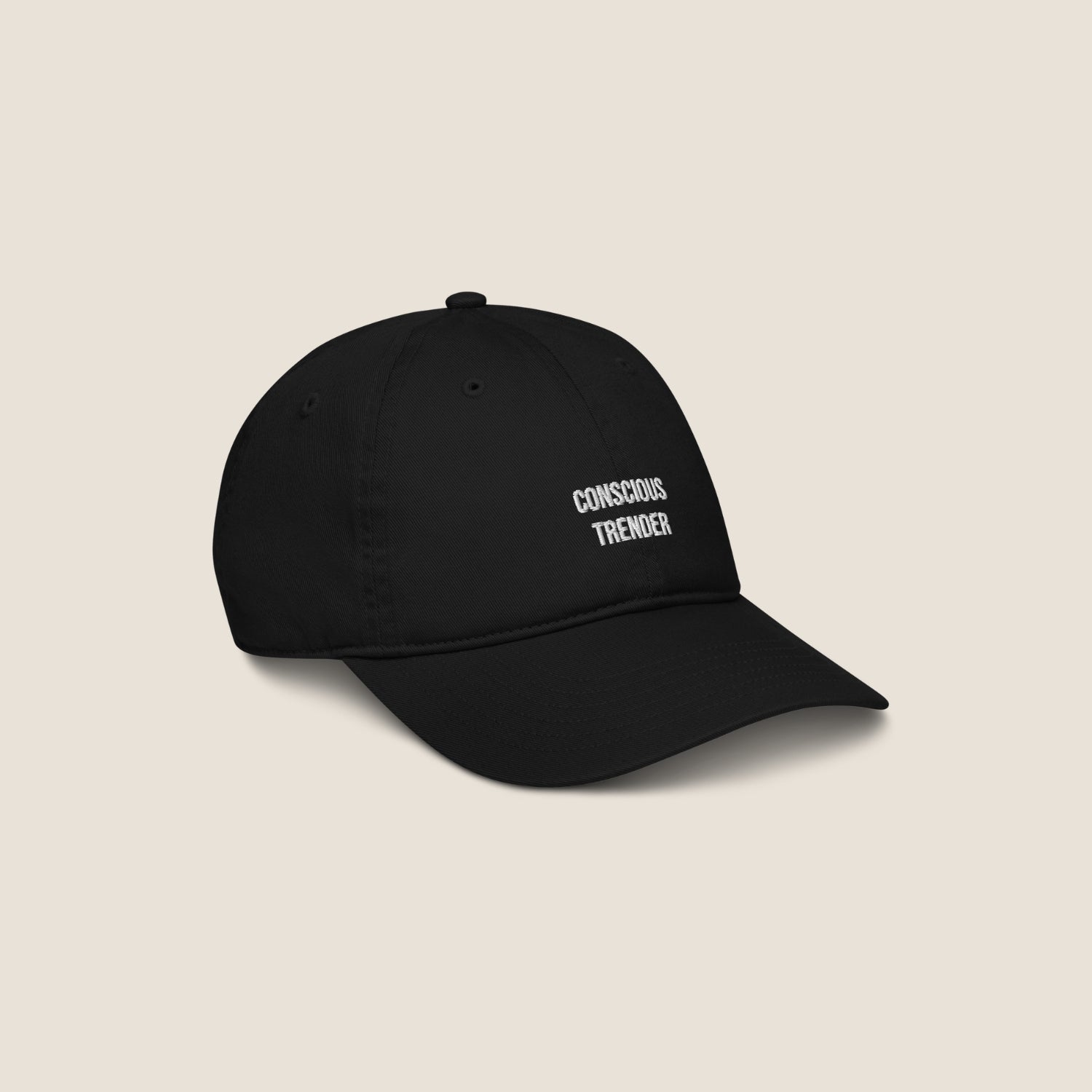 organic cap black