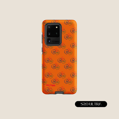 ORANGE FLOWERS Samsung® Tough Case