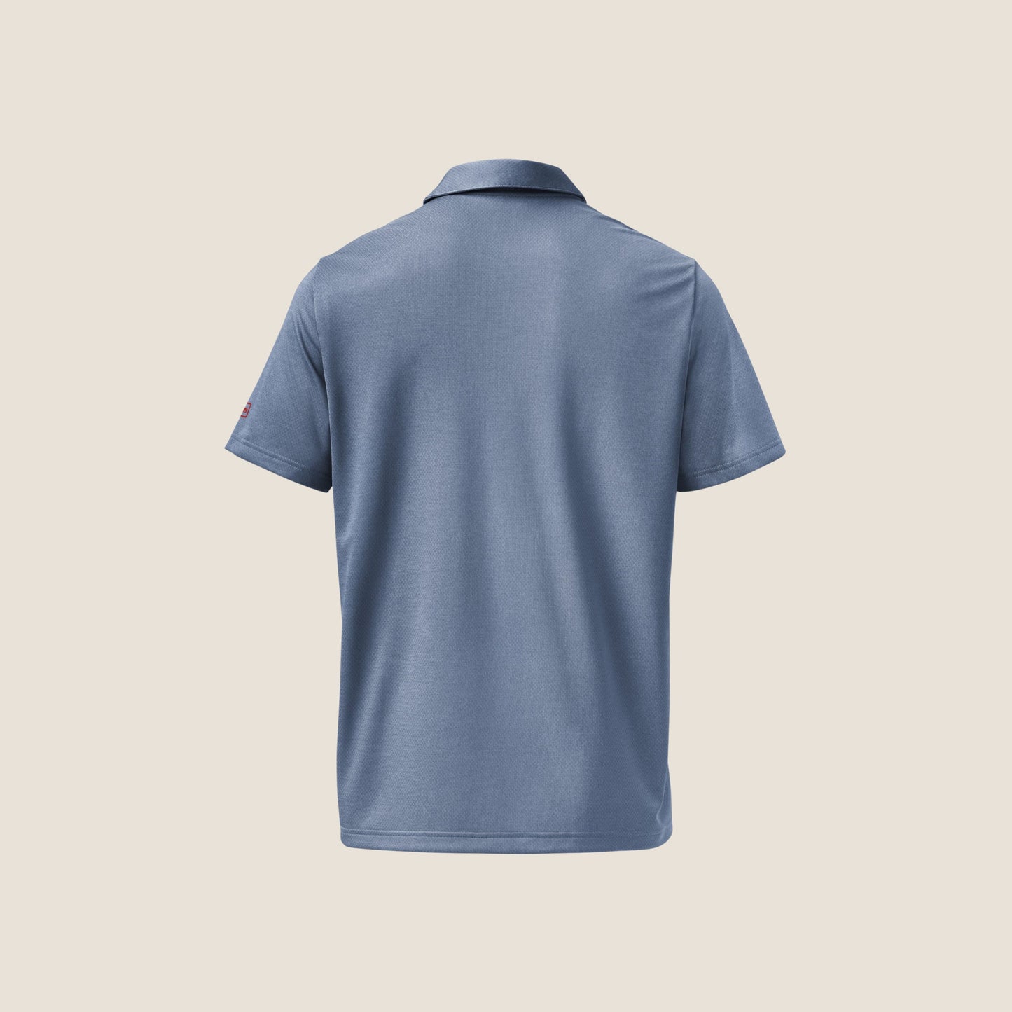 BLUE SWIRL Adidas Recycled Polo