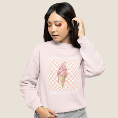 PINK ICE CREAM Recycled Sweater