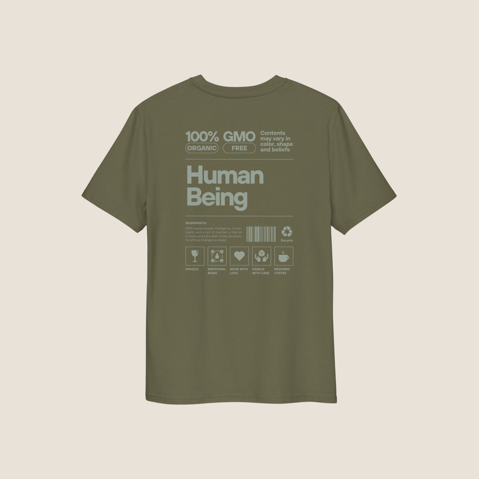 GREEN HUMAN BEING Organic T-shirt