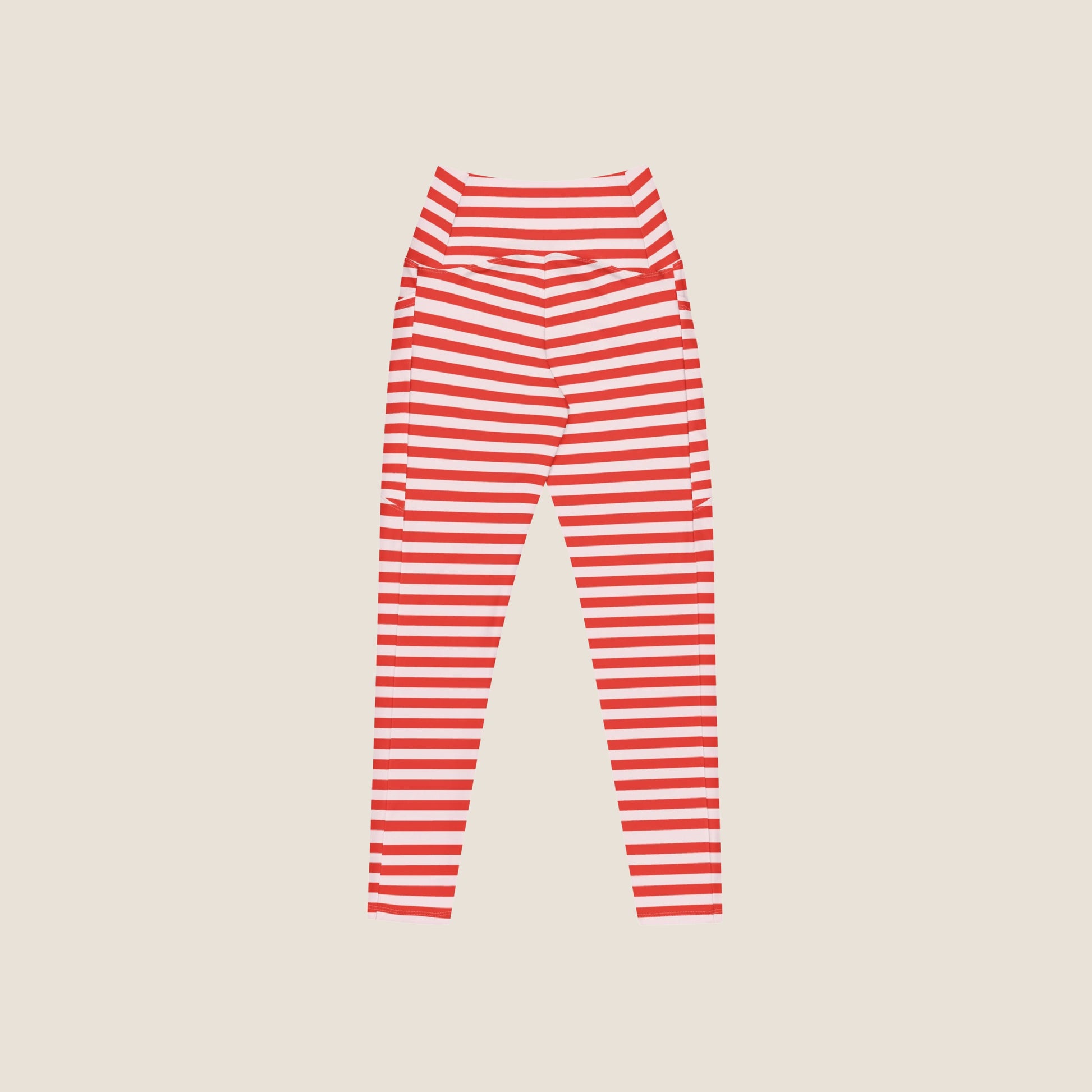 PINK STRIPES Recycled Leggings