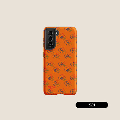 ORANGE FLOWERS Samsung® Tough Case