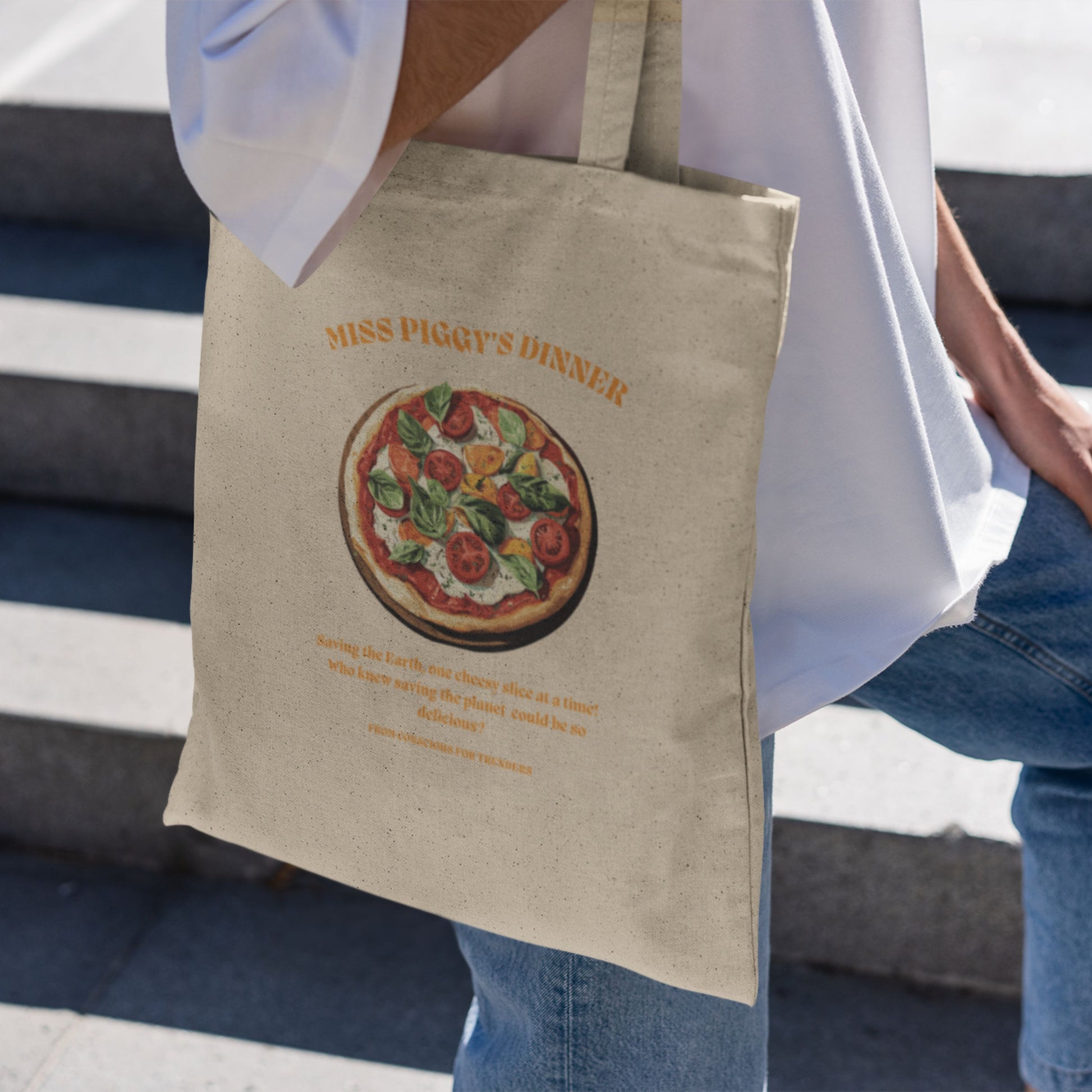 SUSTAINABLE SLICE Organic Tote