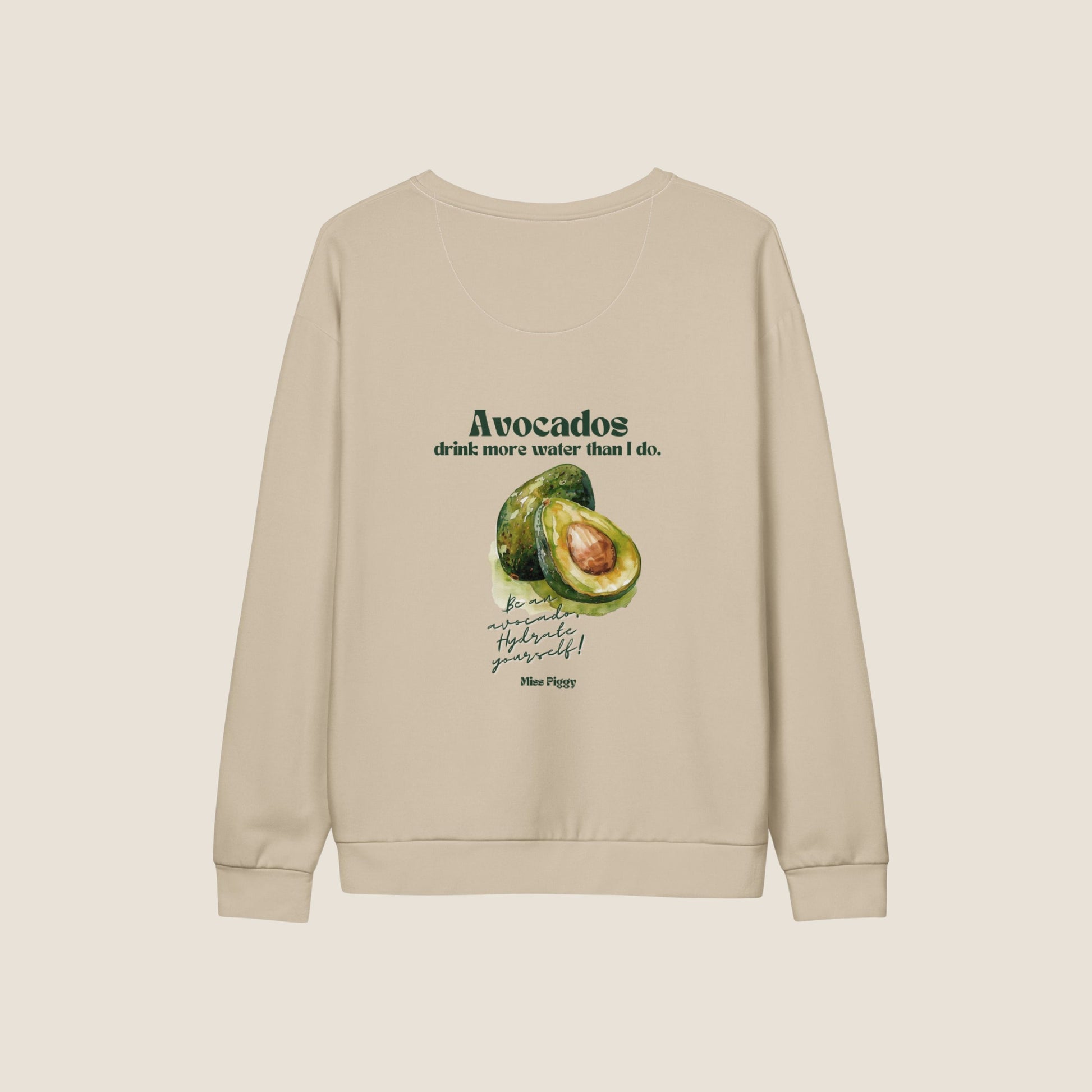 BEIGE AVOCADO Recycled Sweater