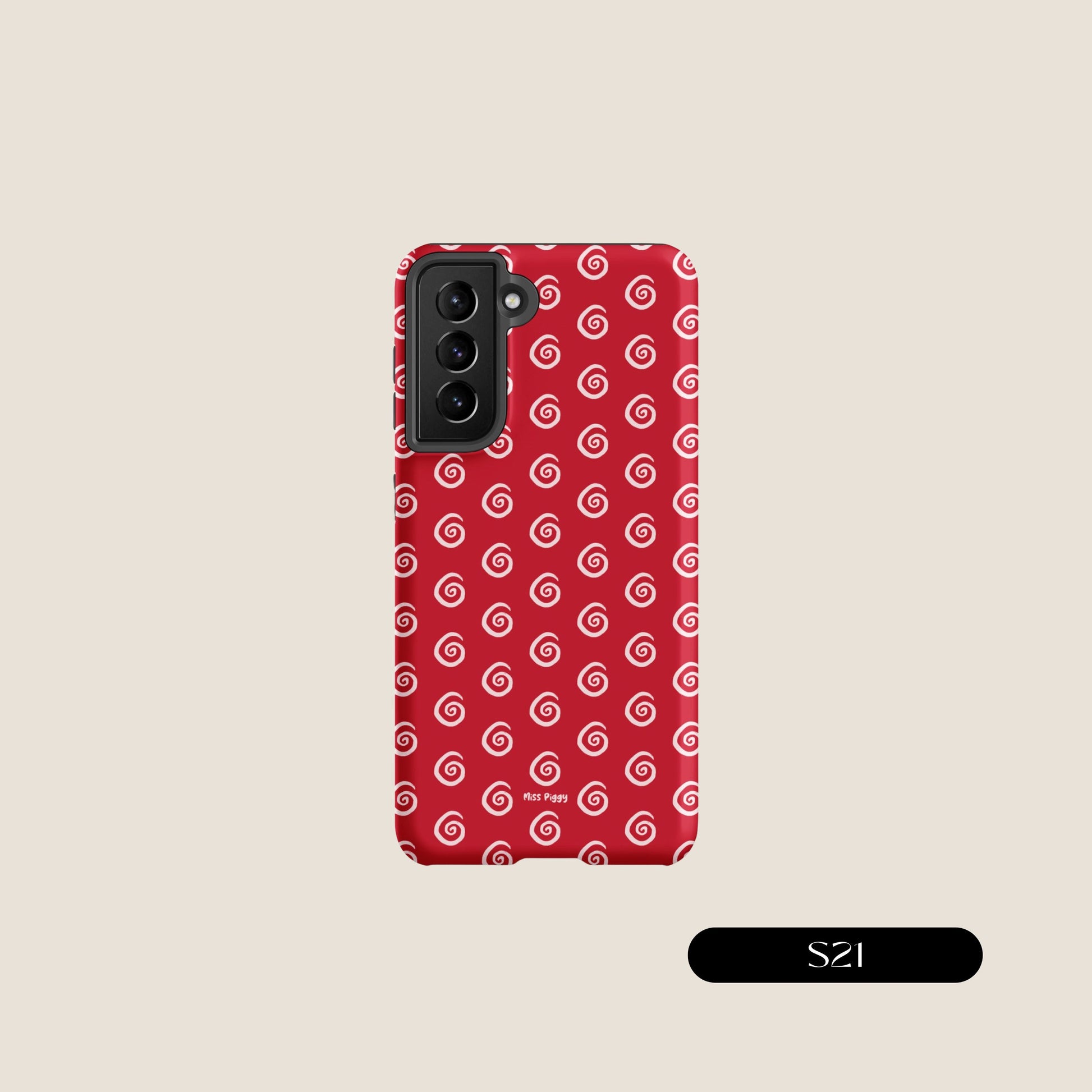 RED SWIRL Samsung® Tough Case