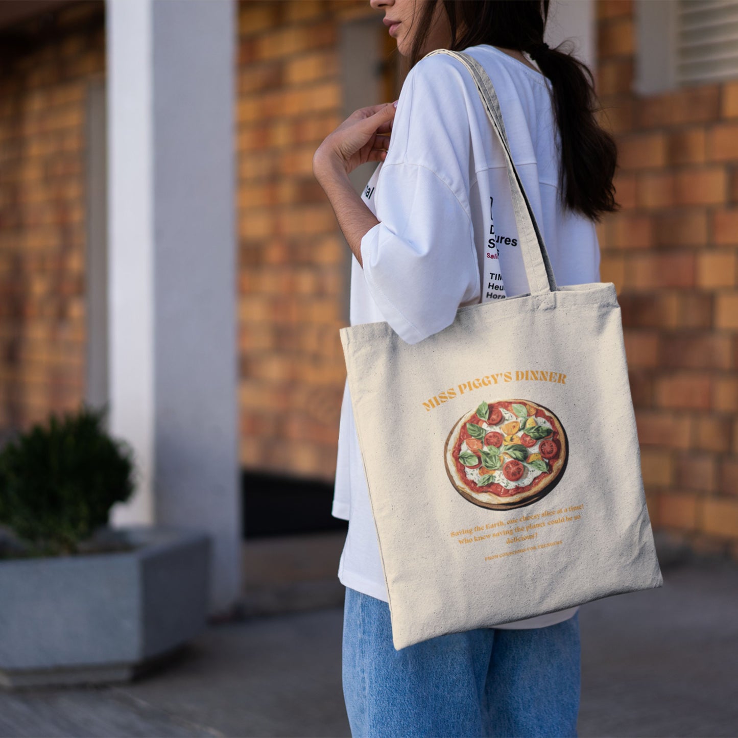 SUSTAINABLE SLICE Organic Tote