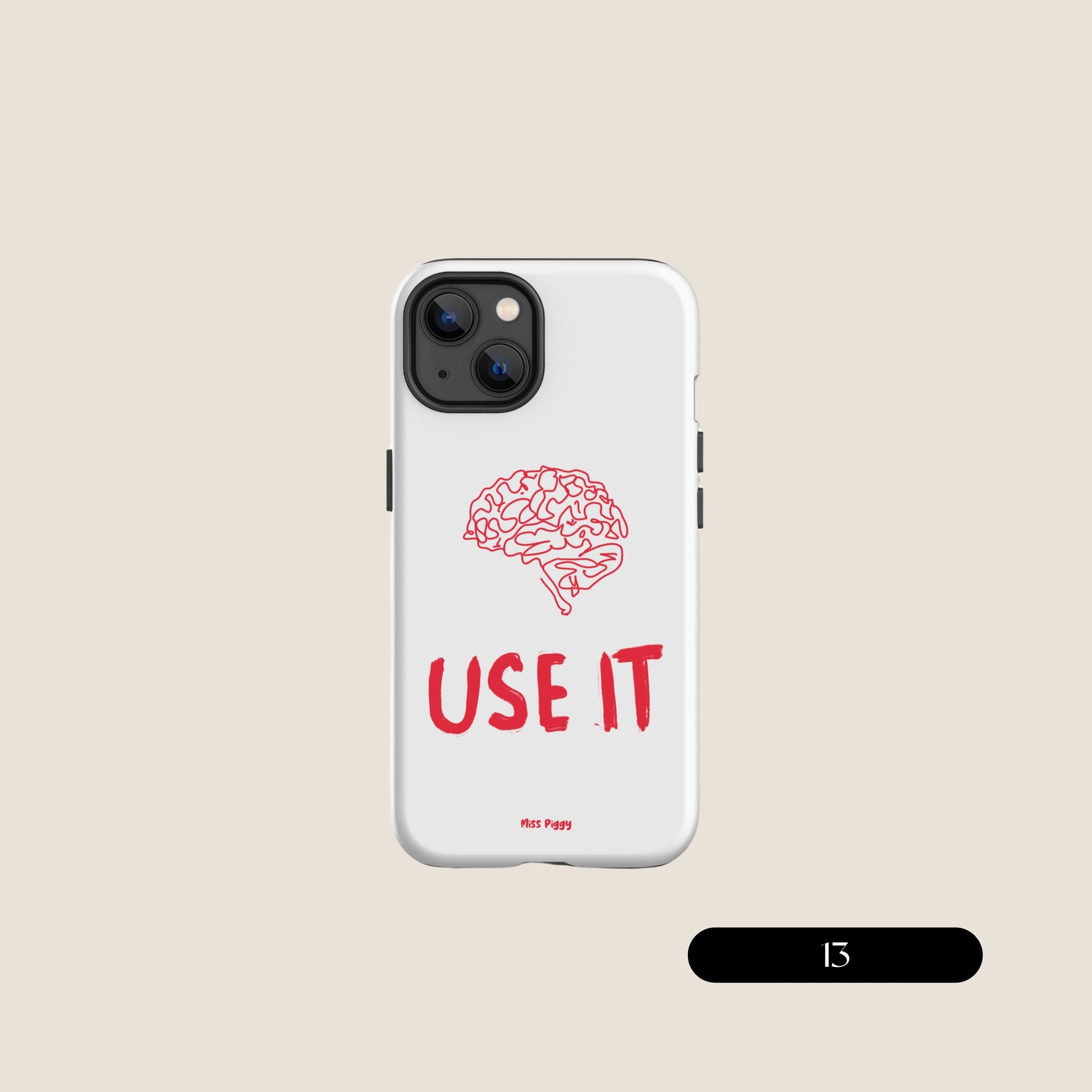 WHITE BRAIN iPhone® Tough Case