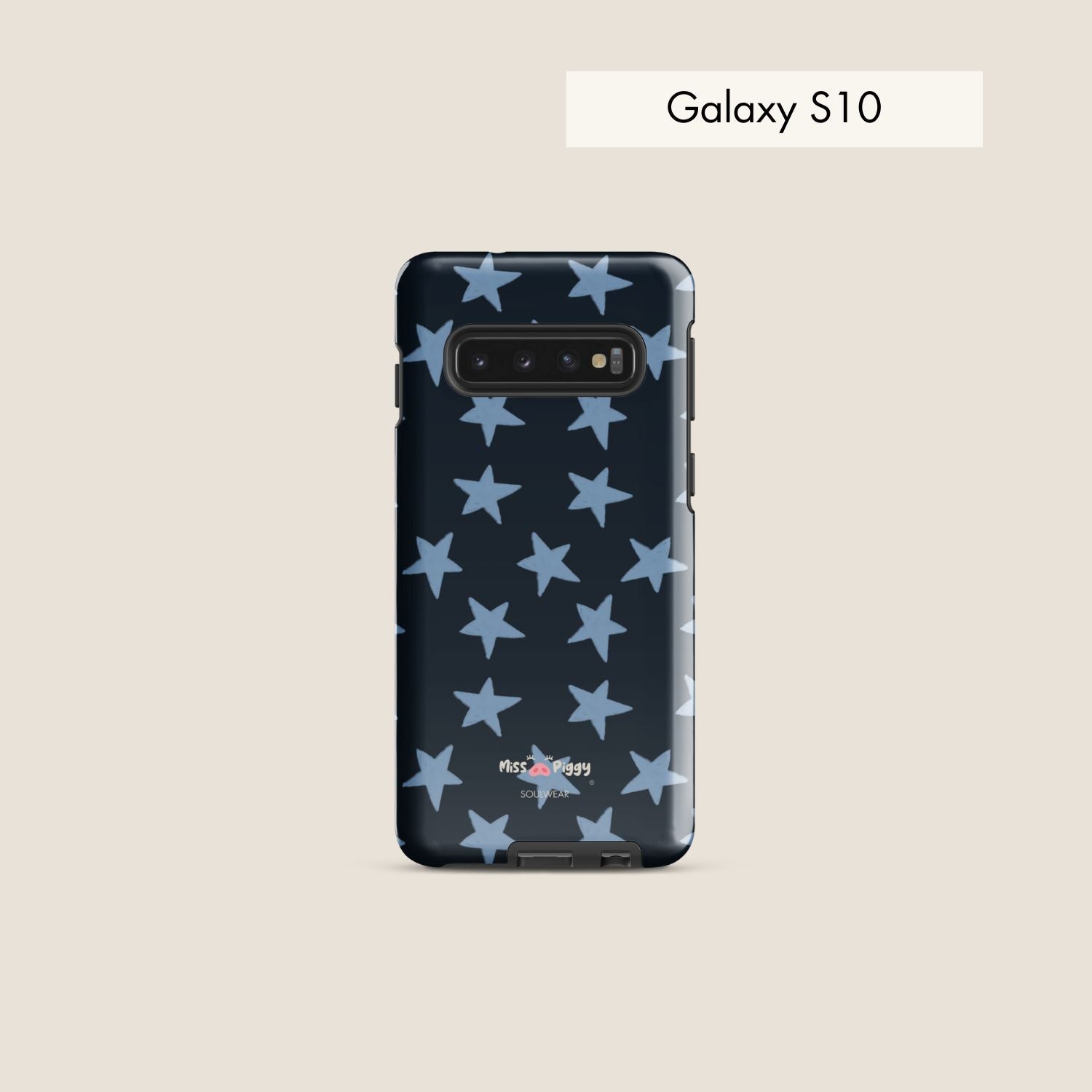 STAR navy tough phone case for Samsung.