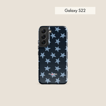 STAR navy tough phone case for Samsung.