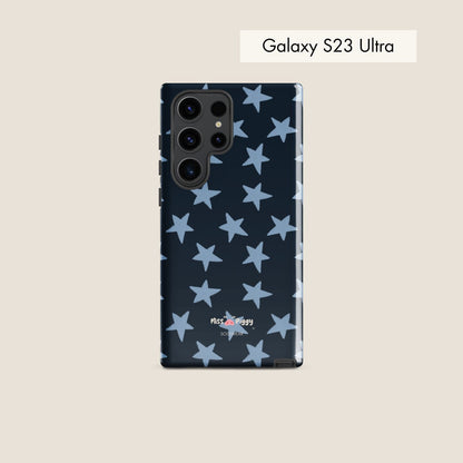 STAR navy tough phone case for Samsung.