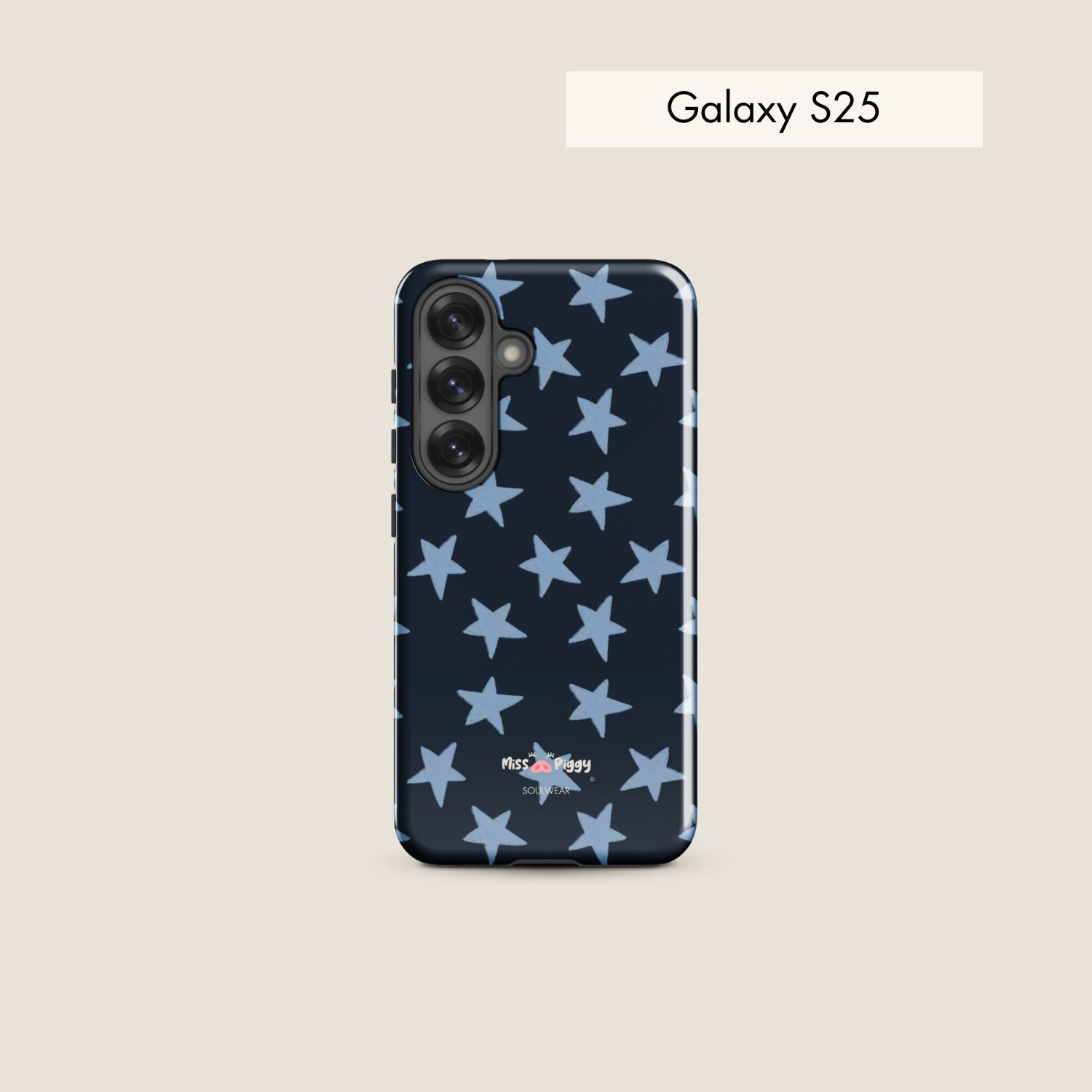 STAR navy tough phone case for Samsung.