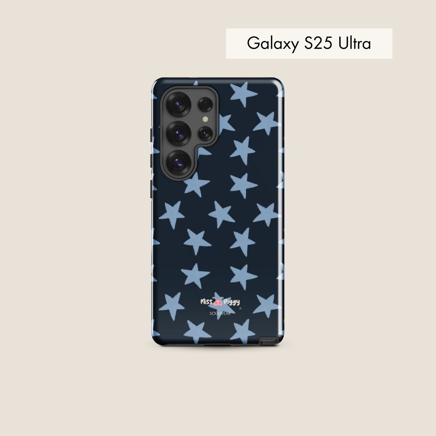 STAR navy tough phone case for Samsung.