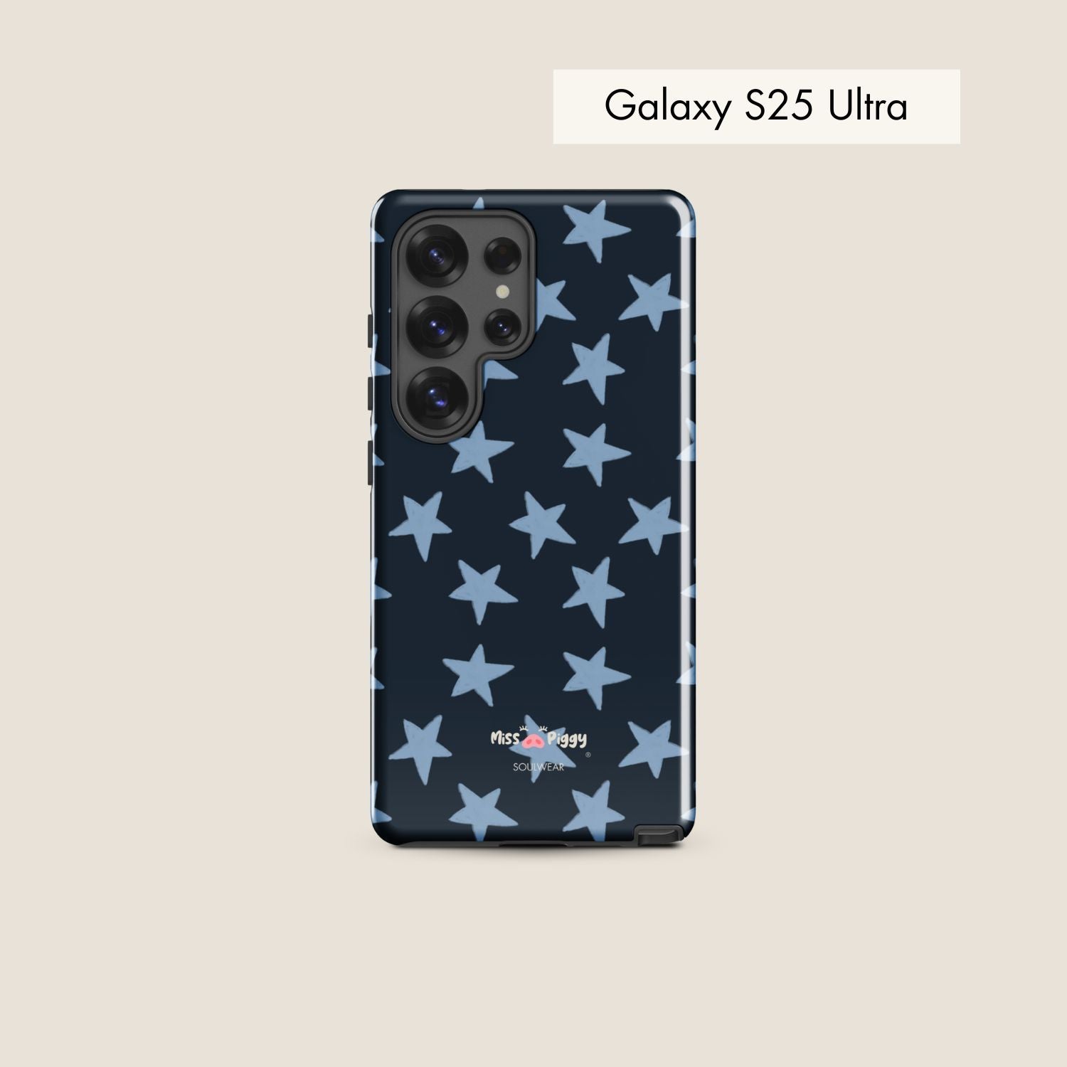 STAR navy tough phone case for Samsung.