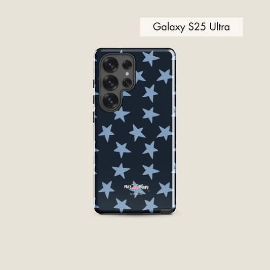 STAR navy tough phone case for Samsung.