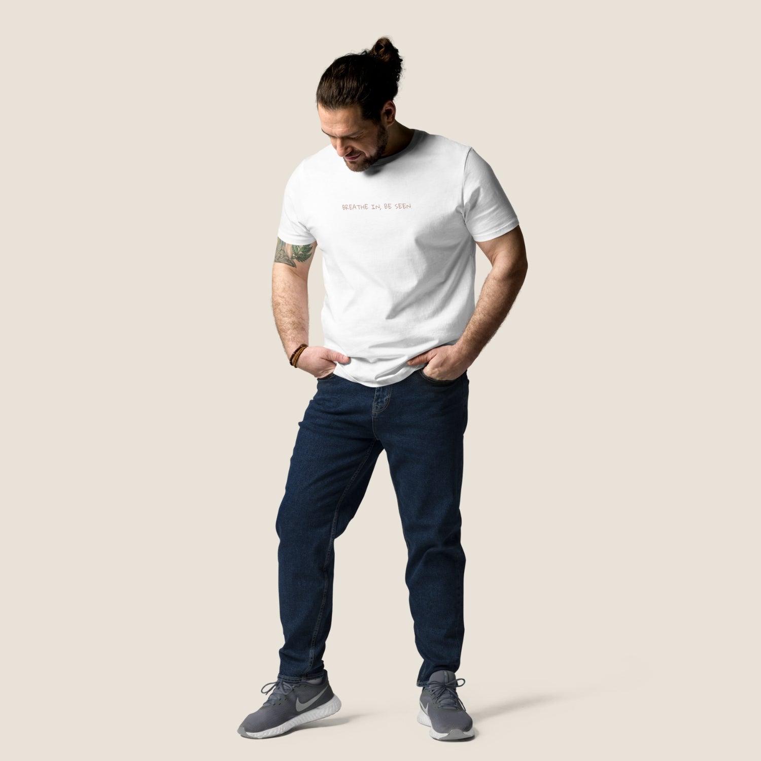 White organic t-shirt from Miss Piggy Soulwear collection.