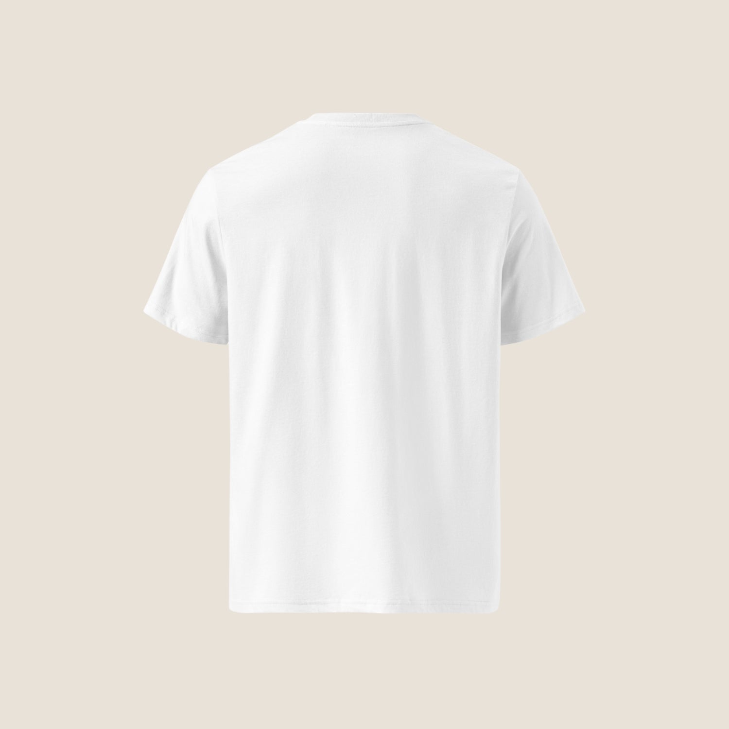 White organic t-shirt from Miss Piggy Soulwear collection.