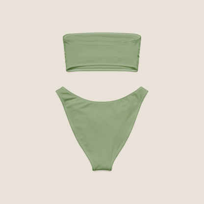 The GRACE recycled bikini set - a soft second skin for sun, water and stillness. Light, conscious, and made to feel like you.