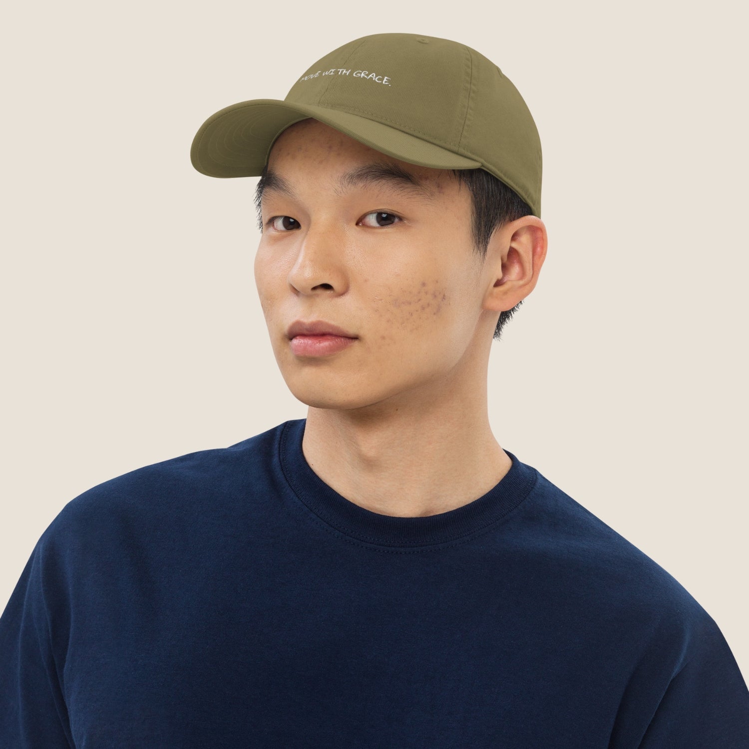 GRACE organic cap by Miss Piggy – sustainable soulwear accessory in jungle green