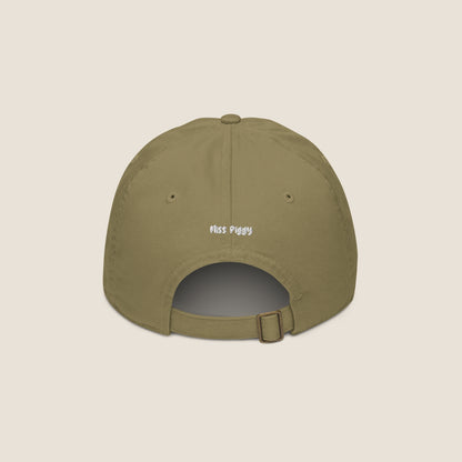 GRACE organic cap by Miss Piggy – sustainable soulwear accessory in jungle green