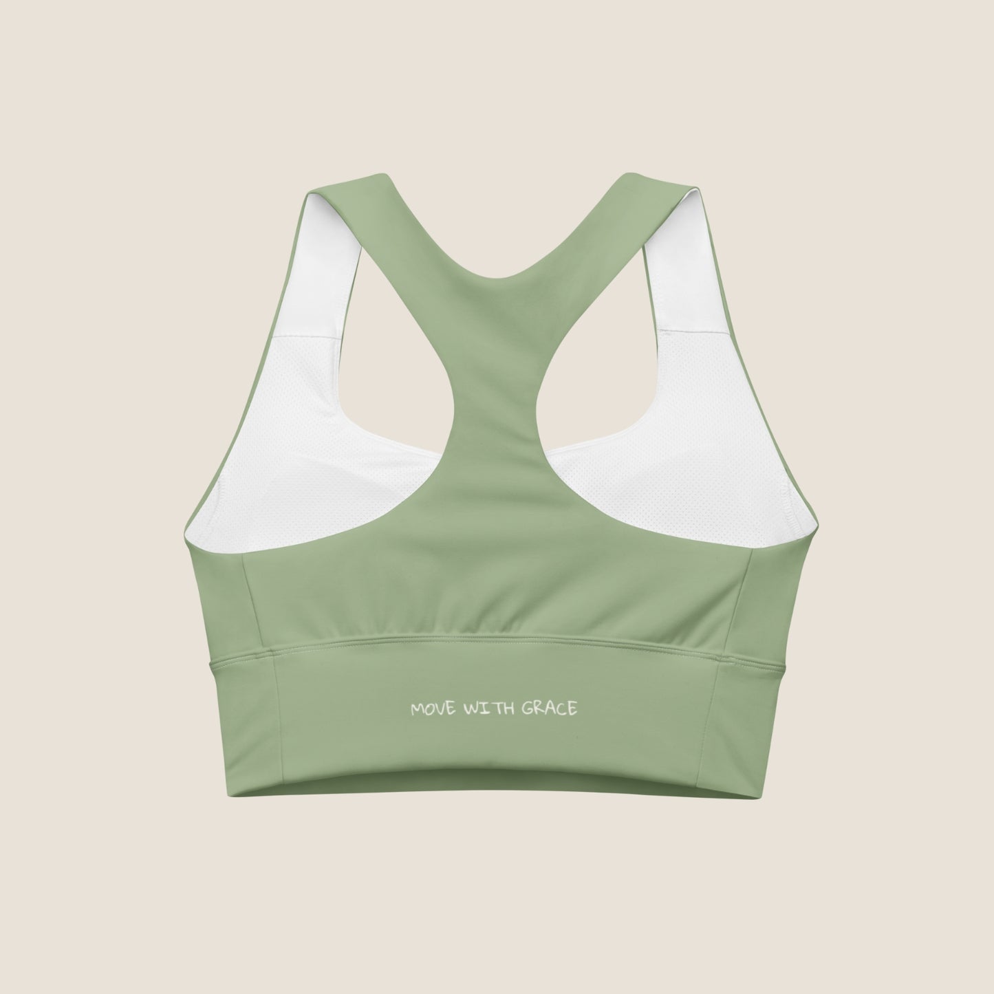GRACE sport top - designed to move freely and hold the body with softness and strength. A soulwear essential for grounded flow.