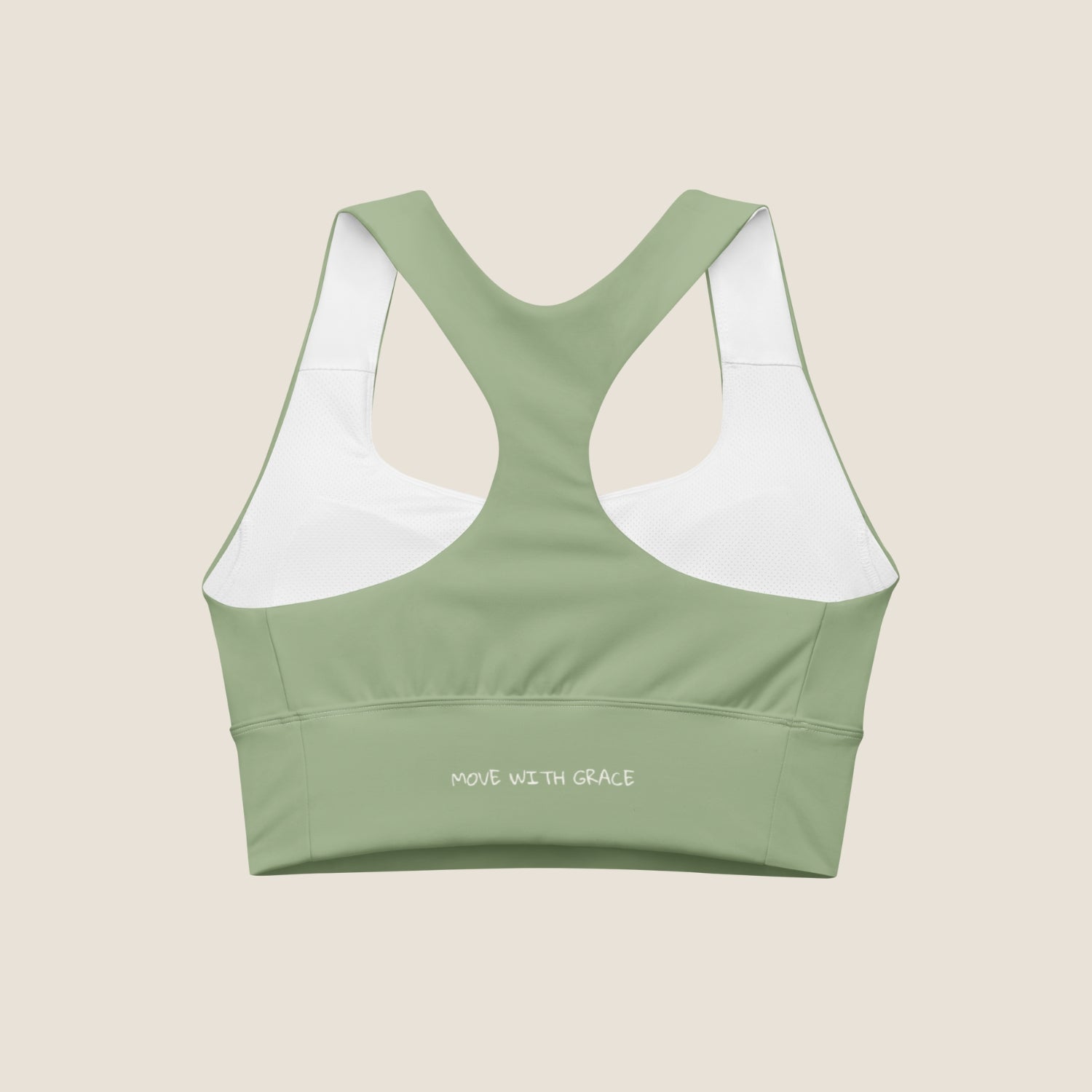 GRACE sport top - designed to move freely and hold the body with softness and strength. A soulwear essential for grounded flow.