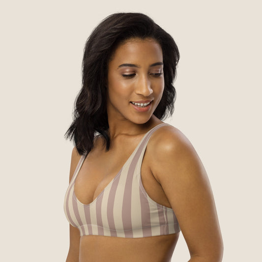MALVA bikini top by Miss Piggy – eco-friendly and minimal swimwear for women