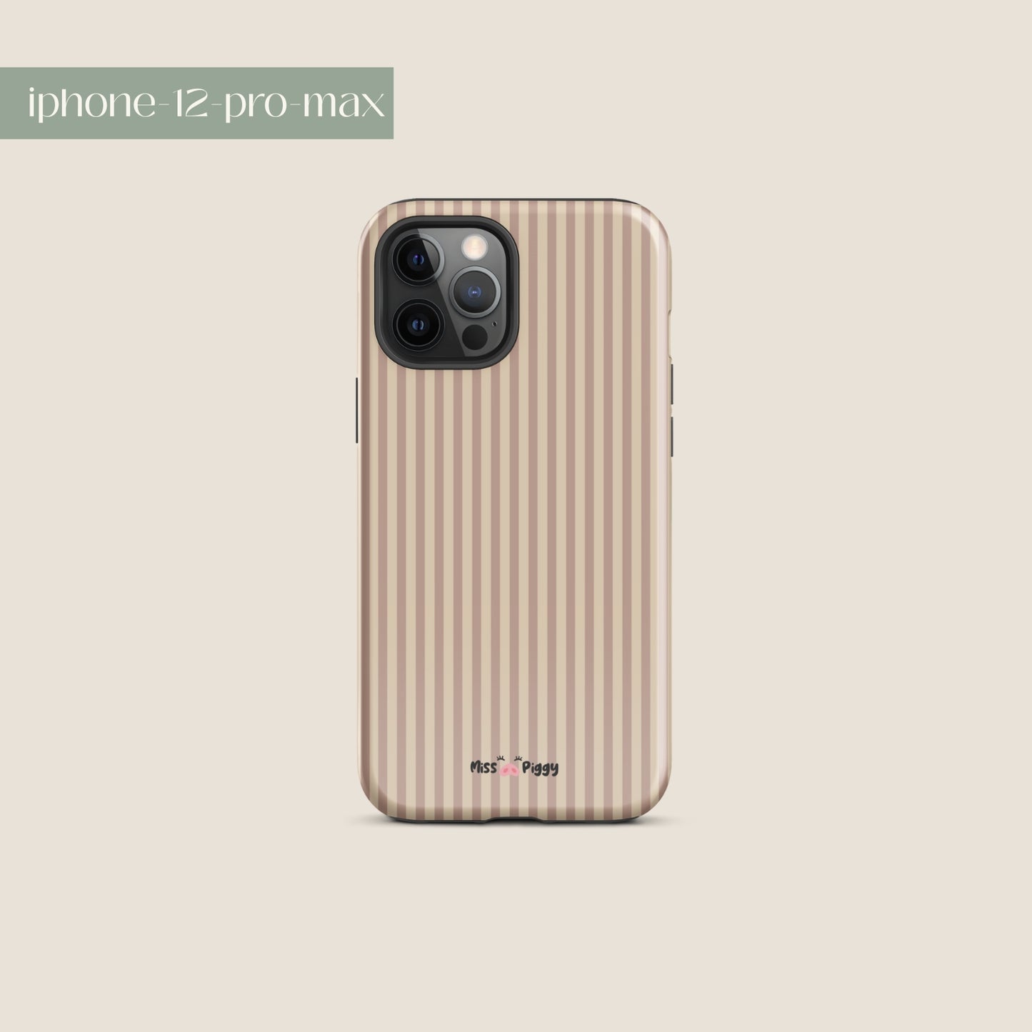 MALVA phone case for iPhone with glossy finish and elegant design.