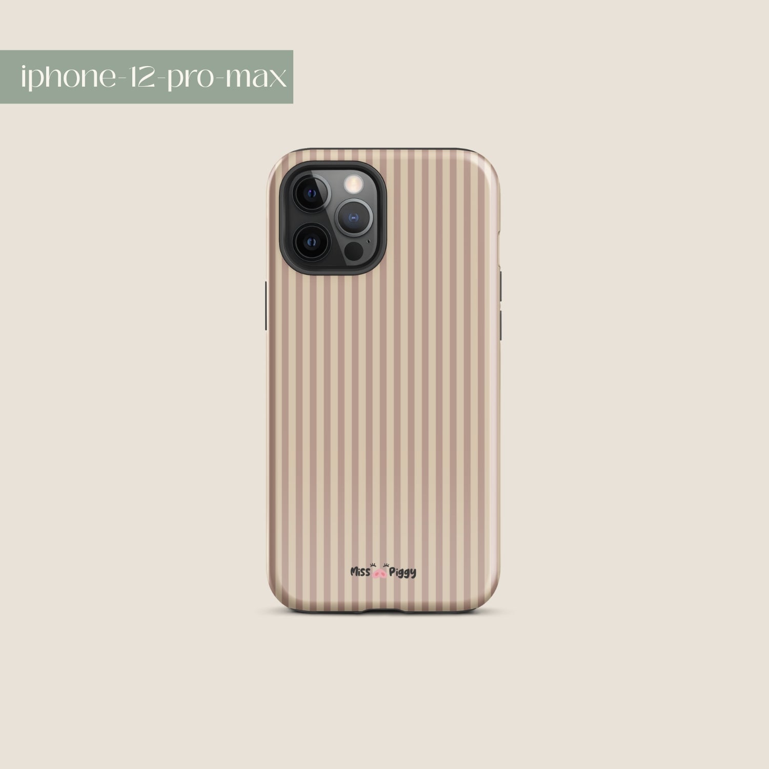 MALVA phone case for iPhone with glossy finish and elegant design.