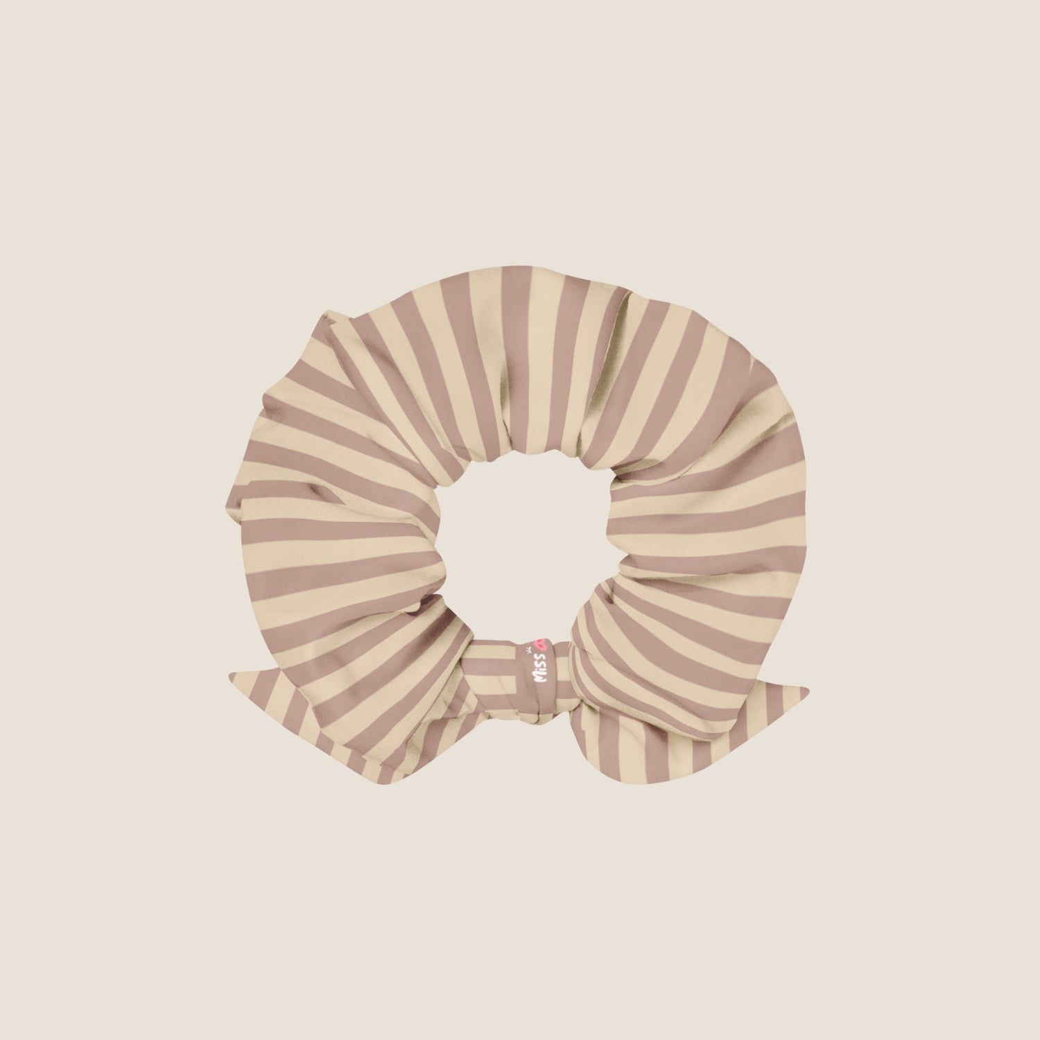 MALVA scrunchie by Miss Piggy – recycled hair accessory with summer soul