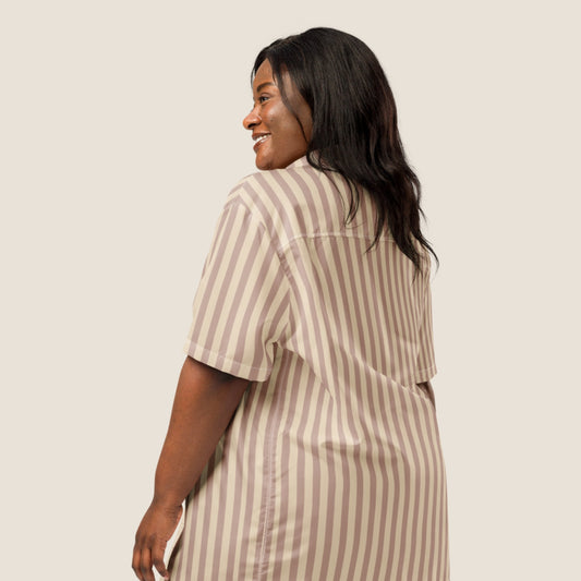MALVA recycled shirt and shorts by Miss Piggy – featherlight soulwear capsule set