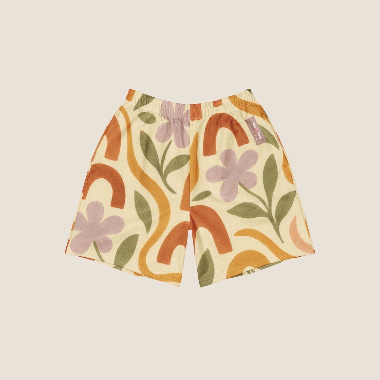 MEDITERRANEAN recycled long shorts by Miss Piggy – light, conscious summer staple