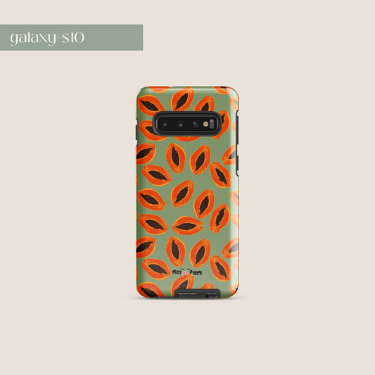 PAPAYA phone case for Samsung – soft, lightweight and fruity.