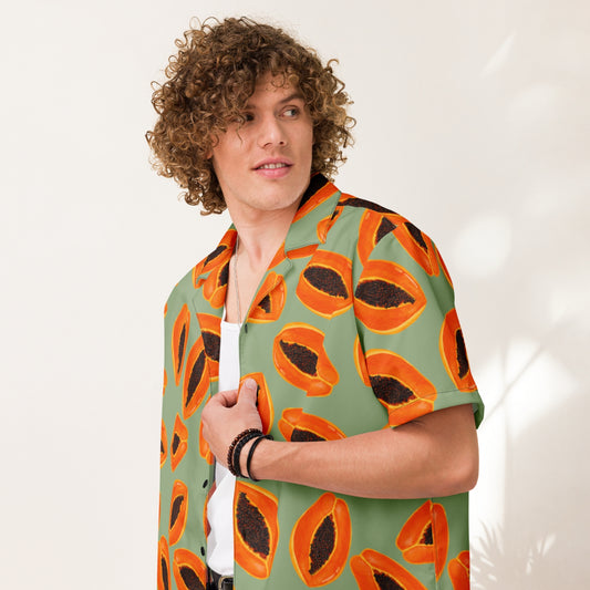 Papaya recycled featherlight shirt from Miss Piggy Soulwear.