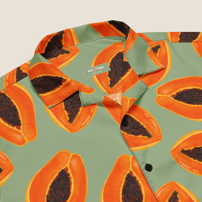 Papaya recycled featherlight shirt from Miss Piggy Soulwear.