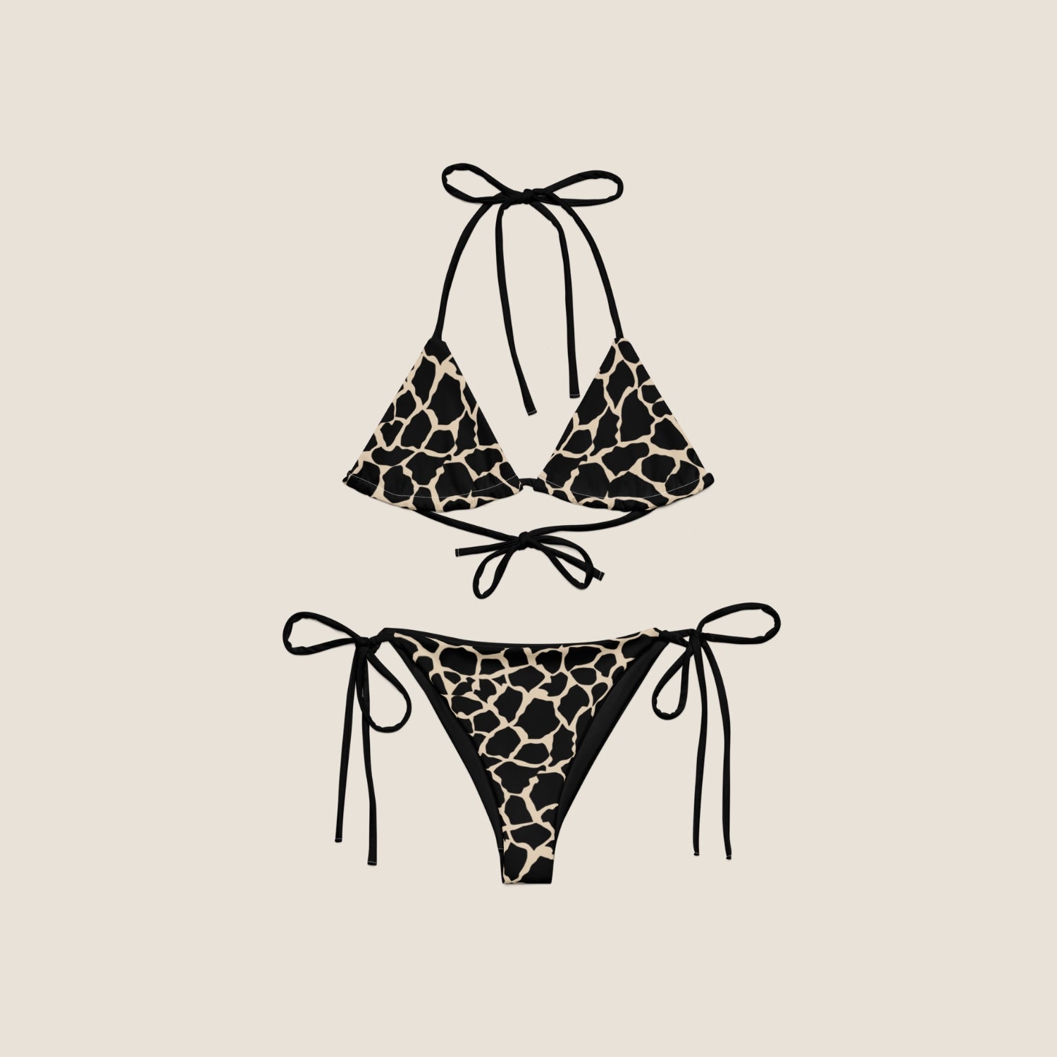 UNSEEN recycled bikini set by Miss Piggy – summer soulwear with intention