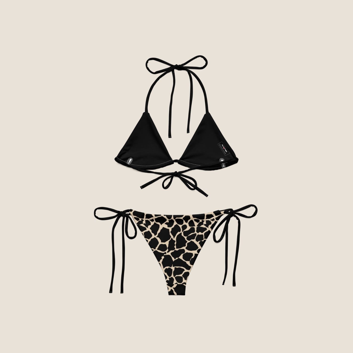 UNSEEN recycled bikini set by Miss Piggy – summer soulwear with intention