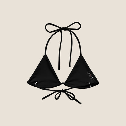 UNSEEN bikini top by Miss Piggy – eco-friendly and minimal swimwear for women