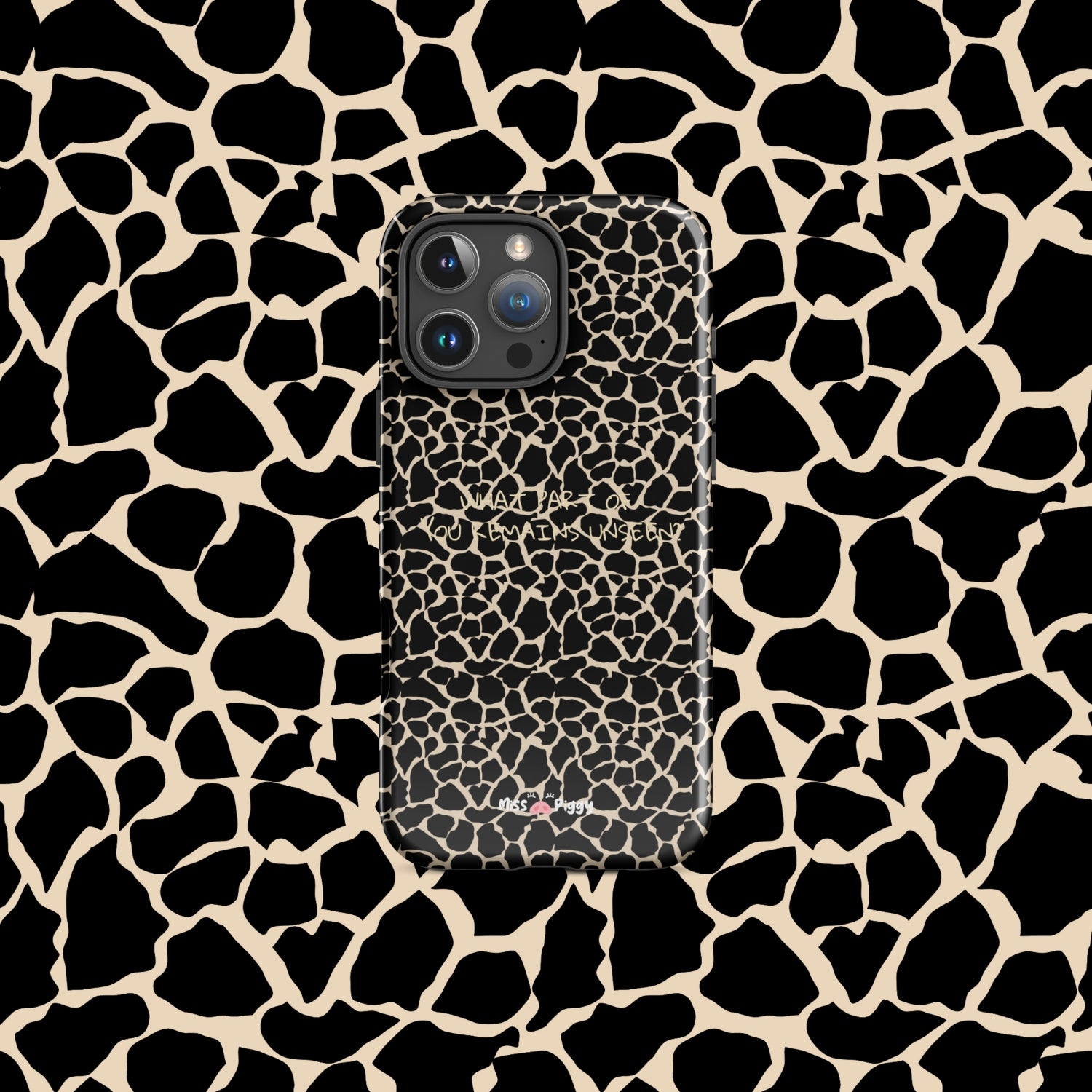 UNSEEN phone case by Miss Piggy – cover for iPhone from Soulwear capsule