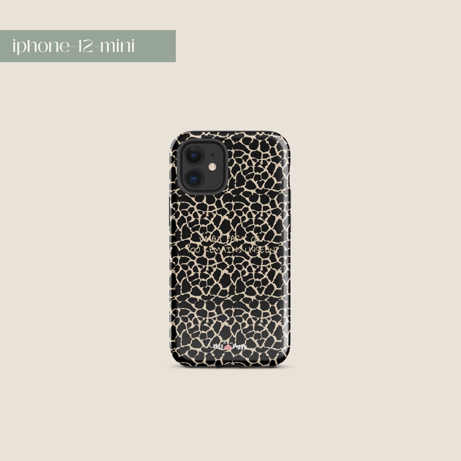 UNSEEN phone case by Miss Piggy – cover for iPhone from Soulwear capsule