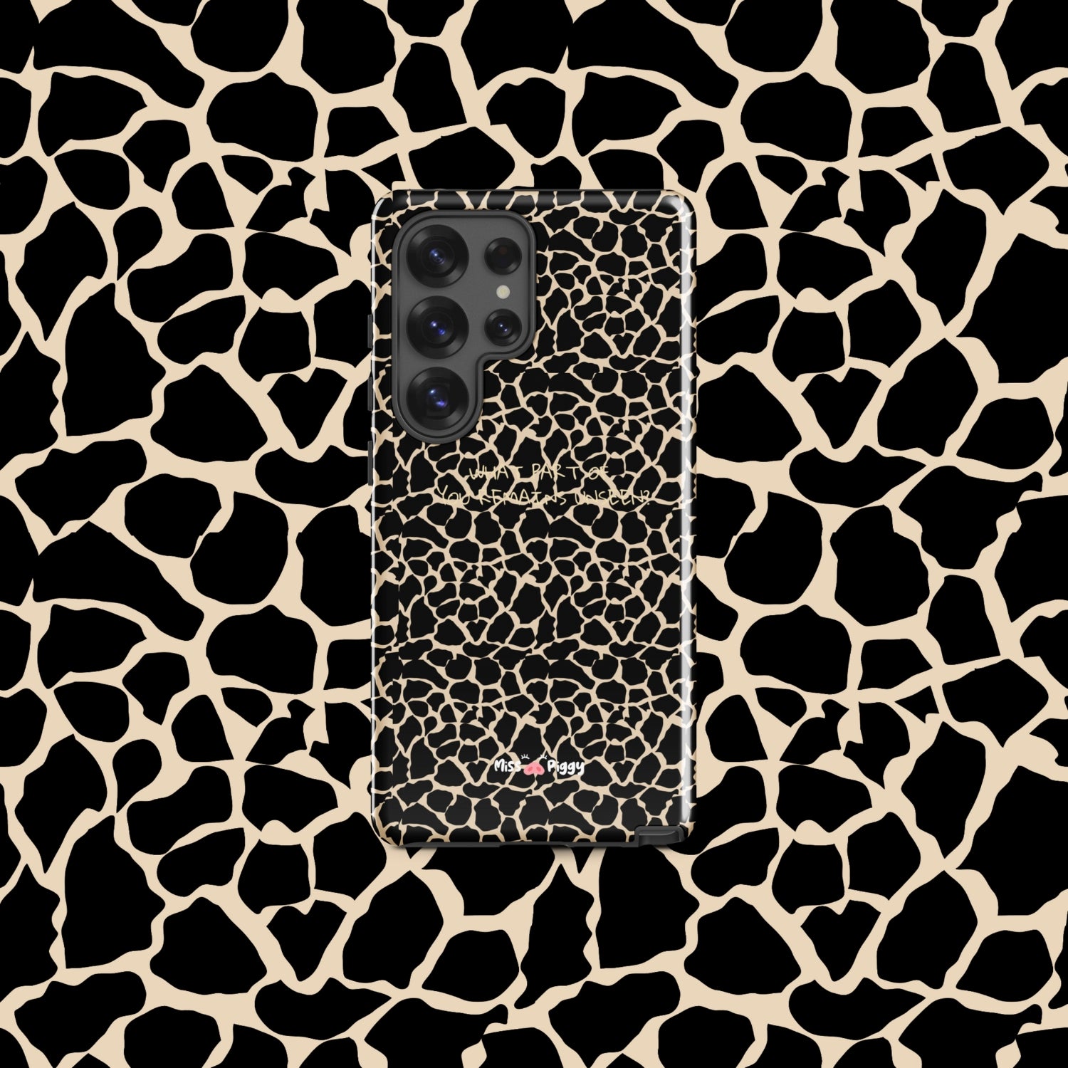 UNSEEN phone case by Miss Piggy – design for Samsung, part of Soulwear capsule