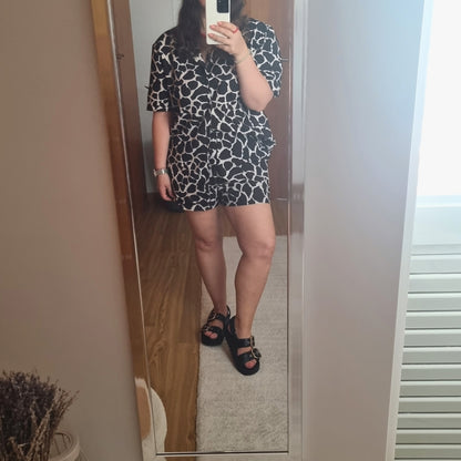 UNSEEN recycled shirt and shorts by Miss Piggy – featherlight soulwear capsule set